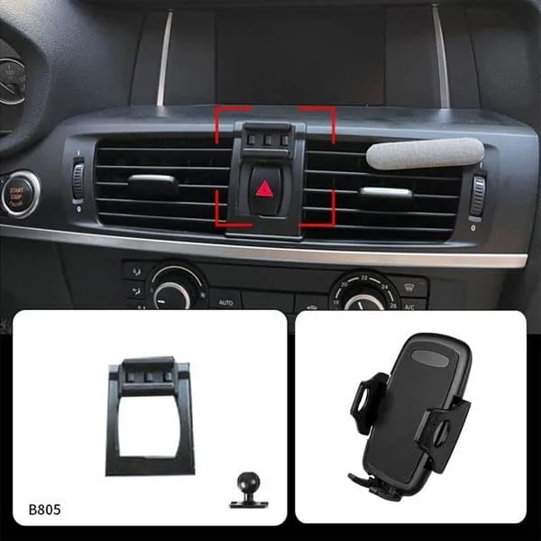 Mobilhållare BMW X3 2011-2016 / BMW X4 2014-2016 F25