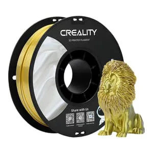CR-Silk PLA Filament Creality (guld-silver)