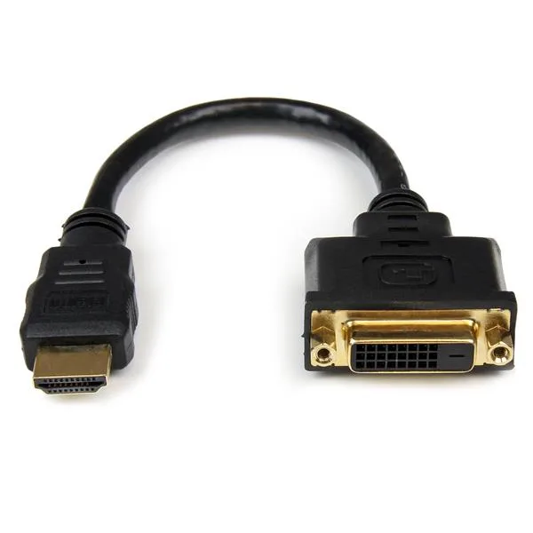 StarTech.com 20 cm HDMI till DVI-D-videokabeladapter