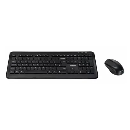 Targus trådlöst tangentbord och mus i fullstorlek, QWERTY