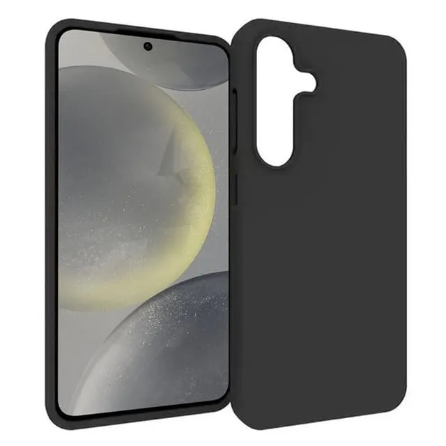 CaseOnline Silikon skal svart Samsung Galaxy S25