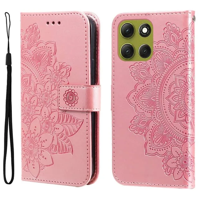 SKALO Motorola Moto G86 Power 5G Mandala Plånboksfodral
