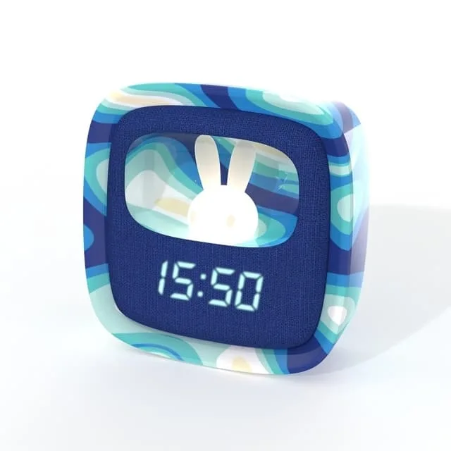 Mobility On Board Väckarklocka med Nattlampa Billy Clock Blue Wave