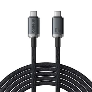 Baseus Snabbladdningskabel Baseus Crystal Shine USB-C till