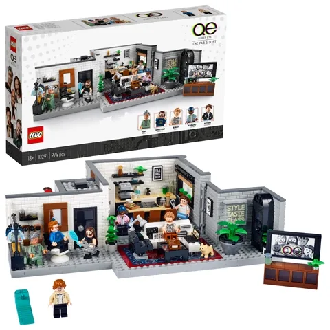 LEGO Ikoner - Queer Eye - The Fab 5 Loft (10291)
