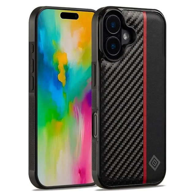 Skalo LC.IMEEKE iPhone 17 Carbon Fiber Skal