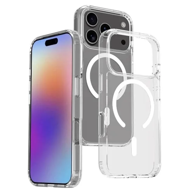 Skalo iPhone 17 Pro Transparent TPU Skal