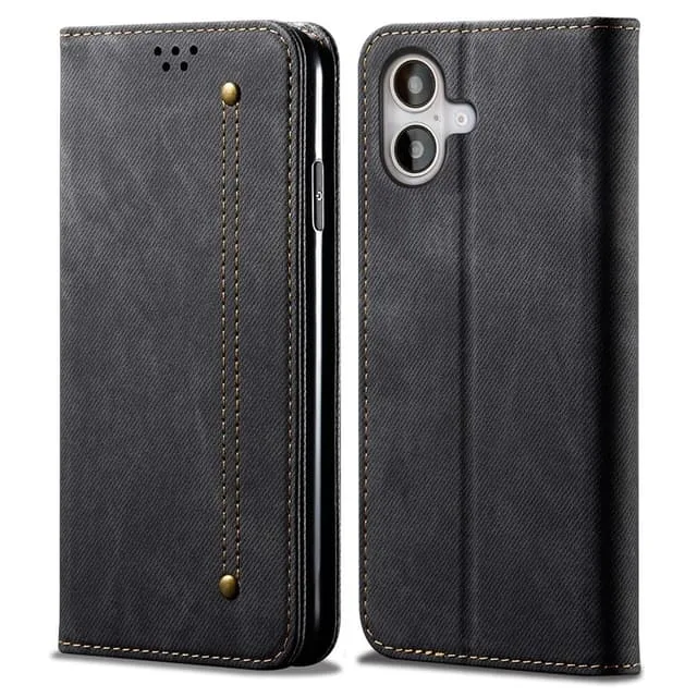 Skalo iPhone 17 Jeans Plånboksfodral