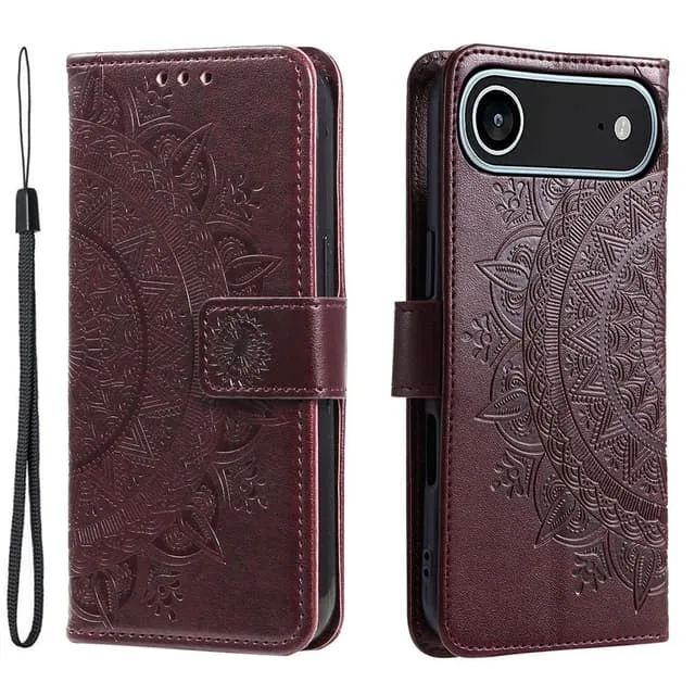 Skalo iPhone Air Mandala Plånboksfodral