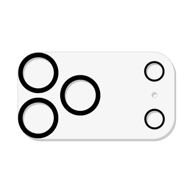 Skalo iPhone 17 Pro Kameraskydd Härdat Glas