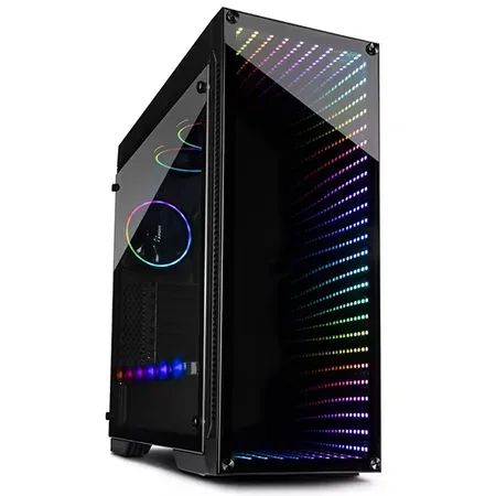 Inter-Tech X-908 Infini2 tower-chassi, svart