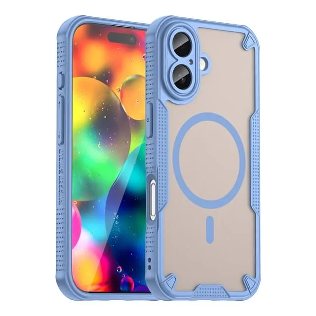 Skalo iPhone 17 Armor Hybrid Frosted Skal