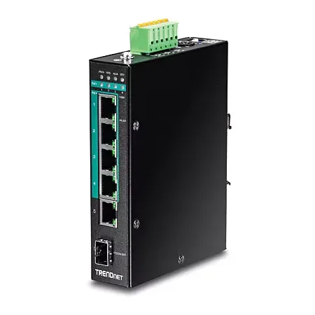 TRENDnet TI-PG541I hanterad switch, 6 portar