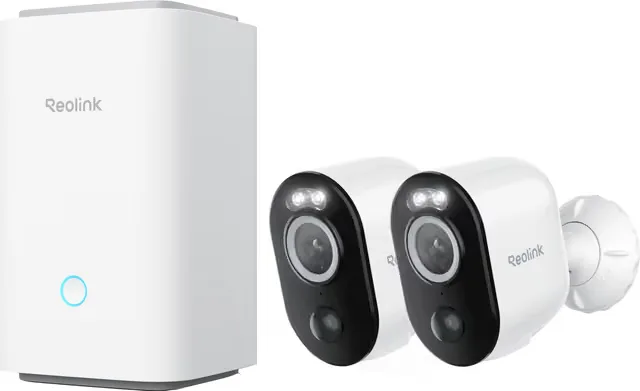 Reolink Argus 3 Ultra 4K trådlös utomhusövervakningskamera (2-pack)