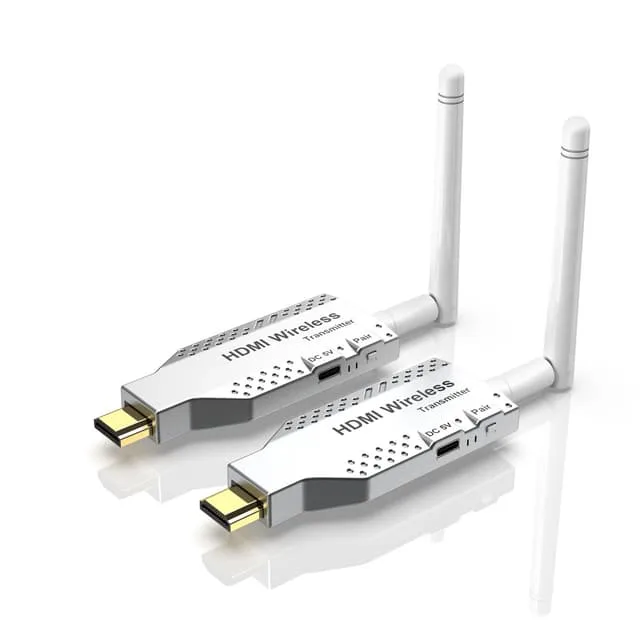 Nördic Trådlös HDMI-förlängare 50m Sändare/Mottagare 4K HD
