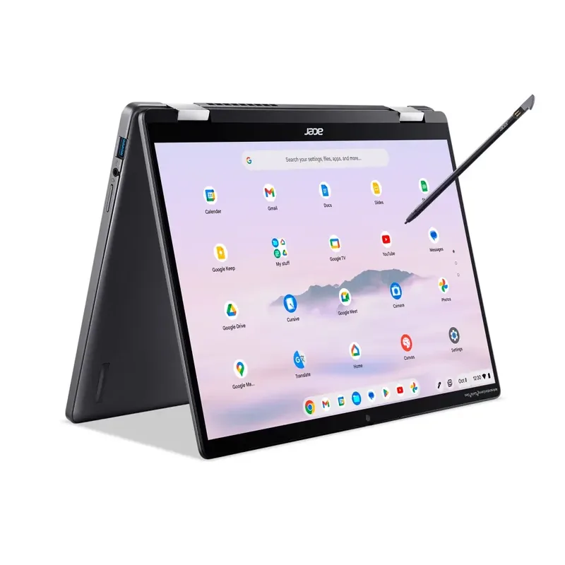 Acer Chromebook Plus Spin 714 CP714-1HN-58RC, Chromebook konvertibel, 14 tum, Intel Core Ultra 5, 8 GB RAM, 512 GB SSD, Intel Graphics