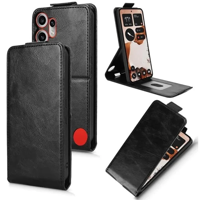 Skalo Nothing CMF Phone 2 Pro Vertical PU-Läder Skal