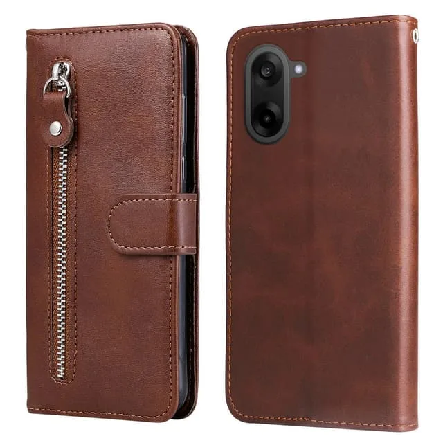 Skalo OnePlus Nord CE5 Klassisk Dragkedja Plånboksfodral