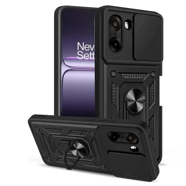 Skalo OnePlus Nord CE5 Armor Metallring Kameraslider Skal