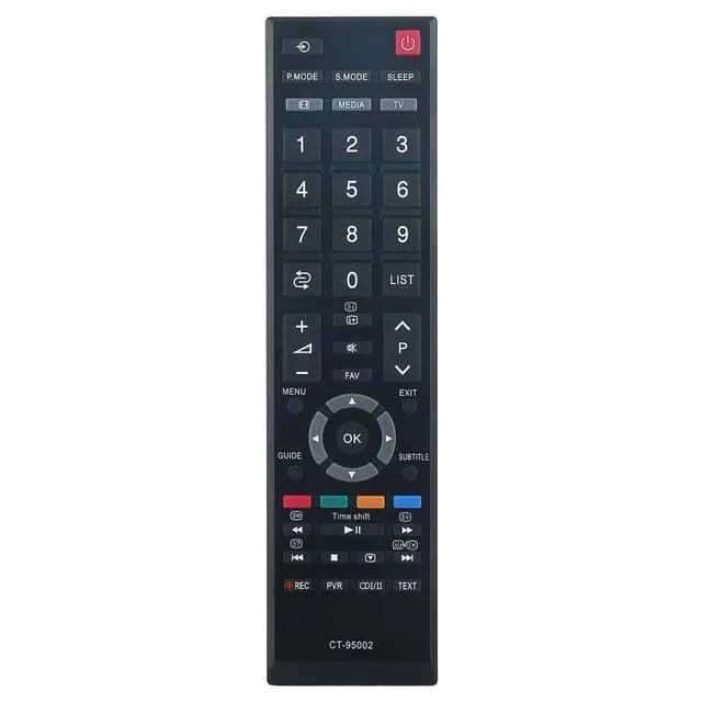 MTK Fjärrkontroll Ersättning för Toshiba CT-95002