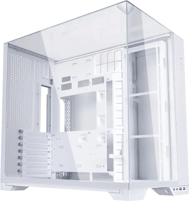 O11 Vision Compact PC-chassi (vitt)