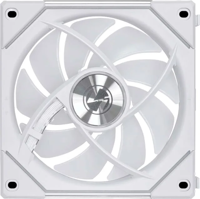 Lian Li UNI FAN SL INF Reverse 120mm RGB PWM-fläkt (3-pack, vit)