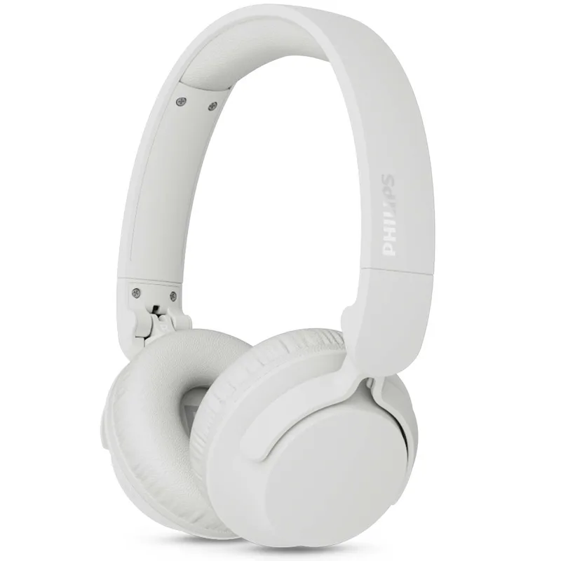 Philips TAH4000WT/00 on-ear-hörlurar, Bluetooth, 70 h, vita