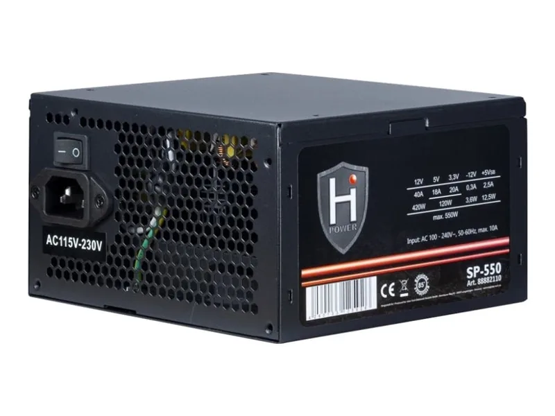 HiPower SP-550 nätaggregat 550 W