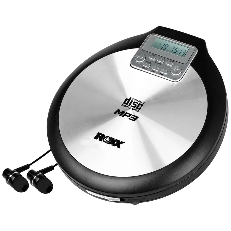 Roxx PCD 600 Bärbar CD-spelare CD, CD-R, CD-RW, MP3 Svart