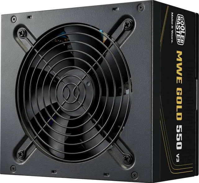 Coolermaster Cooler Master MWE Gold V3 NM 550W nätaggregat
