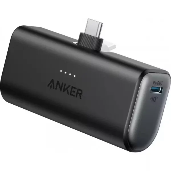 Anker Nano powerbank 5000 mAh 22,5 W, svart