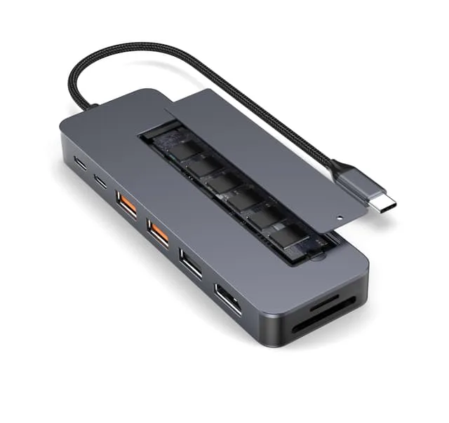 NÖRDIC USB-C 1 till 9 Dockningsstation