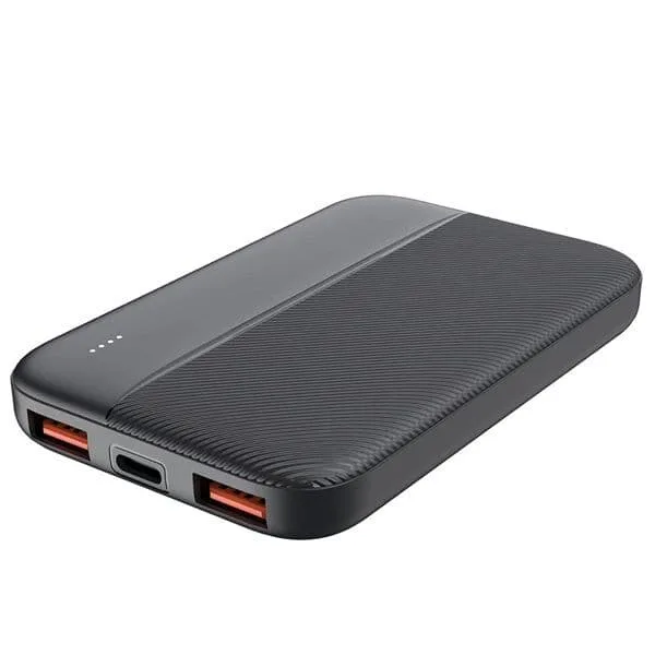 24 United PB2502 powerbank 5000 mAh med USB-A och USB-C