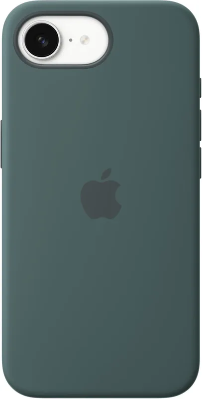 iPhone 16e silikonfodral (Lake Green)