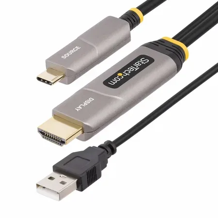 StarTech.com USB-C till HDMI 2.0 aktiv optisk kabel, 9,15 m, 4K 60 Hz
