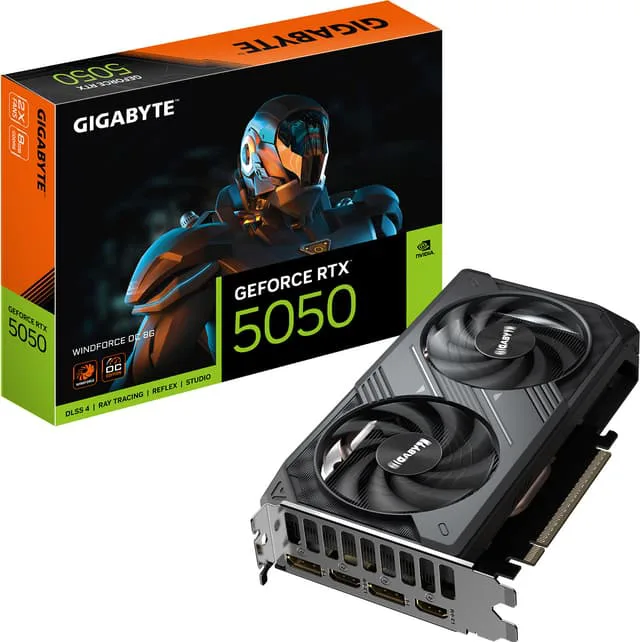 GIGABYTE RTX 5050WF2OC-8GD