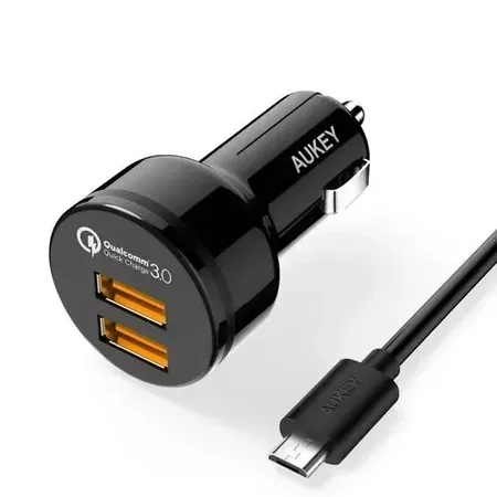Aukey CC-T8 strömadapter för bil
