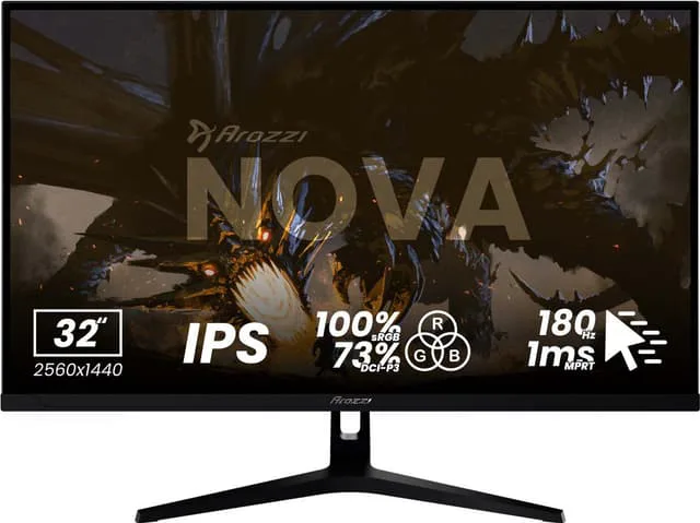 Arozzi Nova 32“ IPS 180Hz