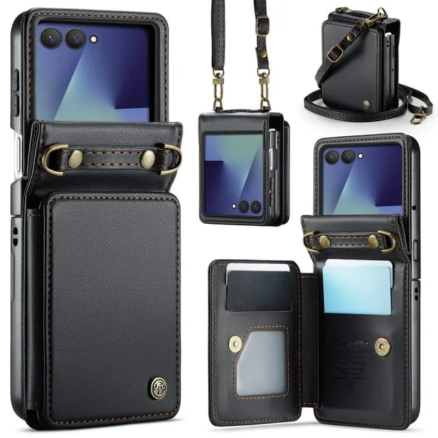 CaseMe Samsung Z Flip7 C22 Series Skal+Plånbok