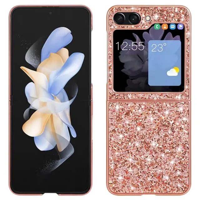 Skalo Samsung Z Flip7 FE Glitter Skal