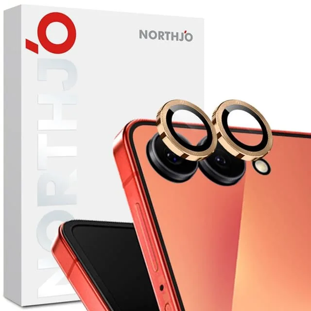 Skalo Samsung Z Flip7 NORTHJO Kameraskydd Metallring