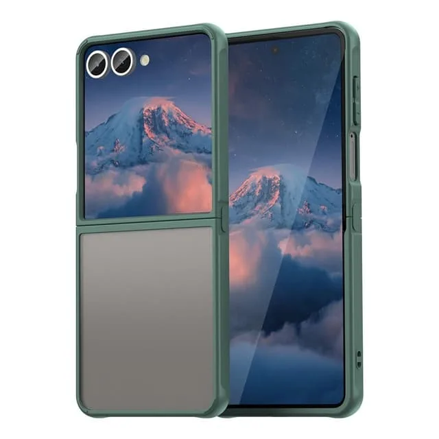 Skalo Samsung Z Flip7 Color Bumper Frosted Skal