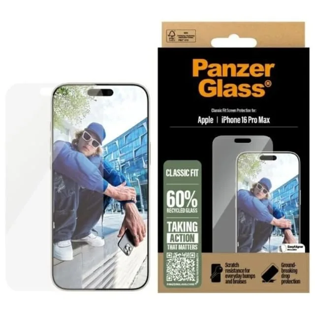 PanzerGlass iPhone 16 Pro Max 6,9'' 3-i-1-skyddspaket