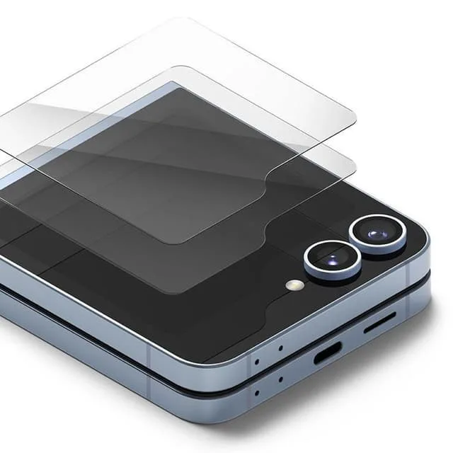 Ringke SZKŁO HARTOWANE RINGKE COVER DISPLAY 2-PACK GALAXY Z FLIP 6 CLEAR
