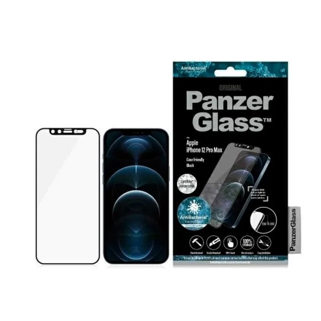 PanzerGlass iPhone 12 Pro Max skärmskydd i härdat glas