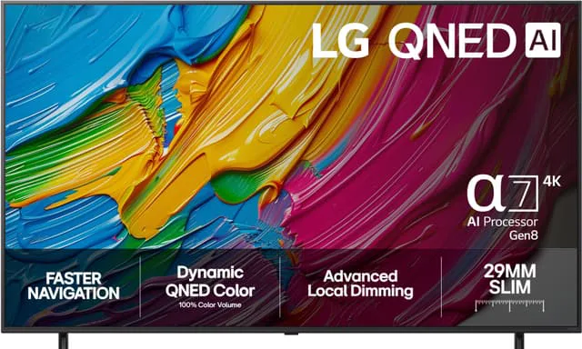 LG 75" QNED 80 4K TV