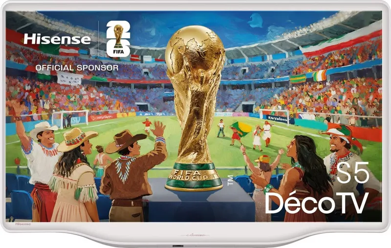 Hisense 32S5Q 32" Full HD Smart TV Wi-Fi Silver/White