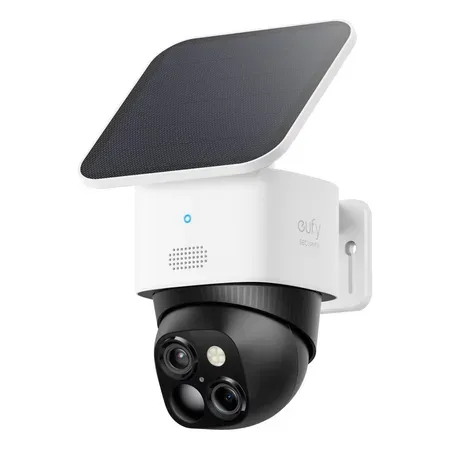Anker Eufy SoloCam S340 trådlös säkerhetskamera, svart/vit