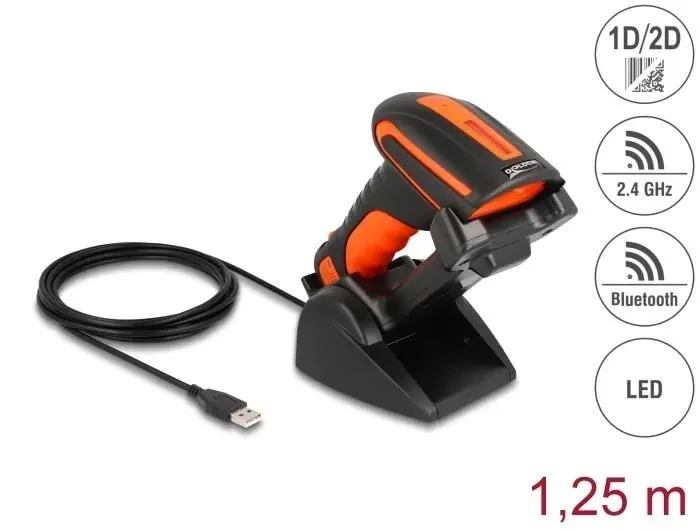 DeLOCK Industrial Barcode Scanner