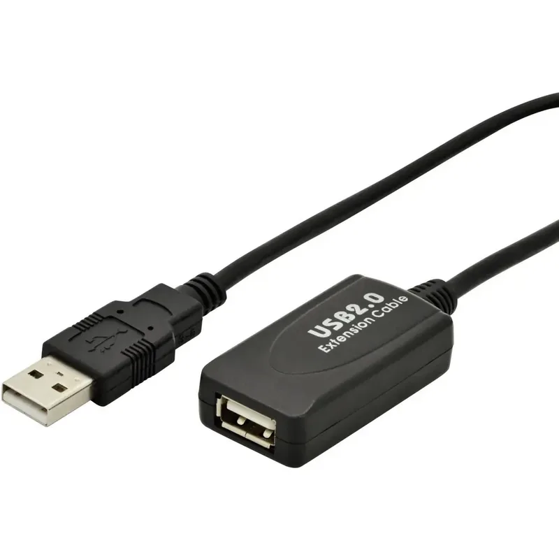 DIGITUS USB 2.0 aktiv förlängningskabel